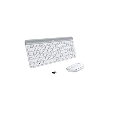 logitech wireless solar keyboard k750 for mac w/ receiver - white / silver